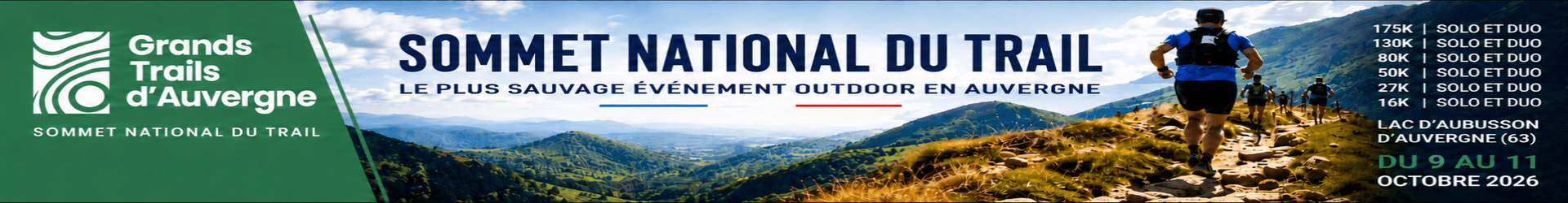 Grands Trails d'Auvergne banner ambilight
